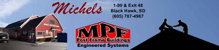 Michael's Post Frame Buildings Banner
